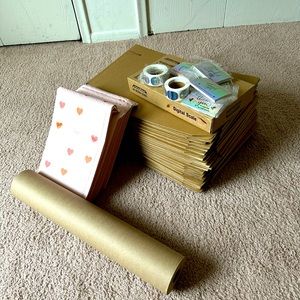 Shipping supplies or mailing supplies for small business bundle